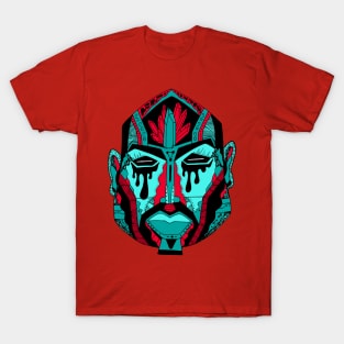 Tuqred African Mask No 9 T-Shirt